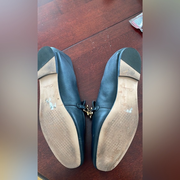 Clarks Black Loafers - Picture 3 of 3